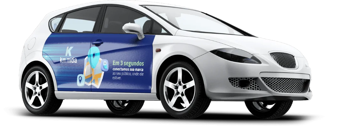 Publicidade em veículos de aplicativos e taxis
